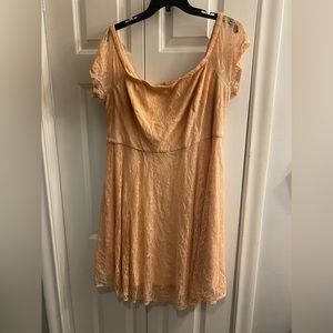 Torrid blush pink dress